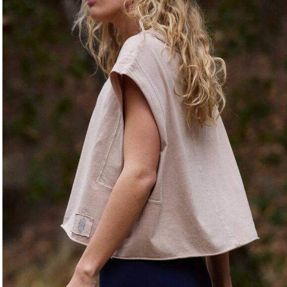 Free People Movement Inspire Tank Sand Dunes Size Medium Activewear Loungewear - Picture 12 of 13